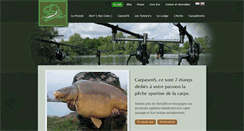 Desktop Screenshot of carpa-sens.com